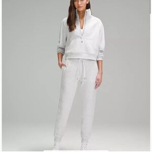 Lululemon Scuba High-Rise Jogger Full Length, Heathered Core Ultra Light Grey